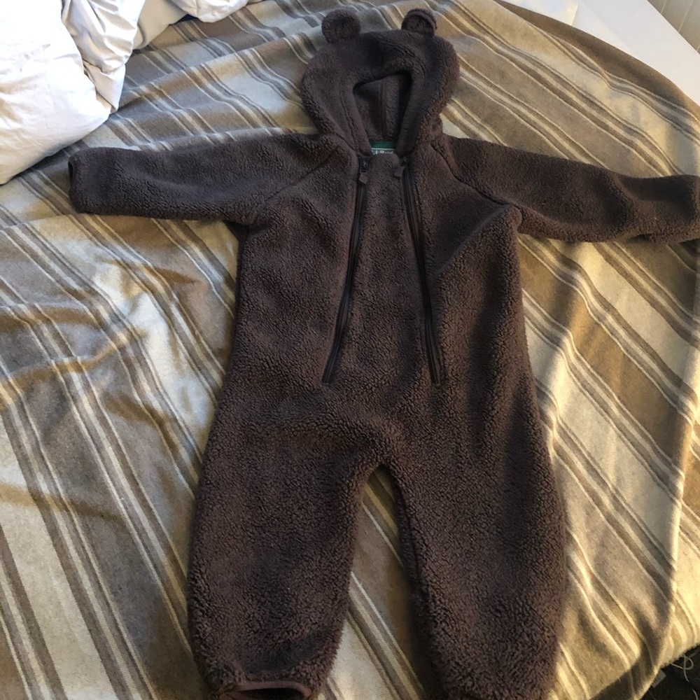 Ll-bean toddler bear suit.
